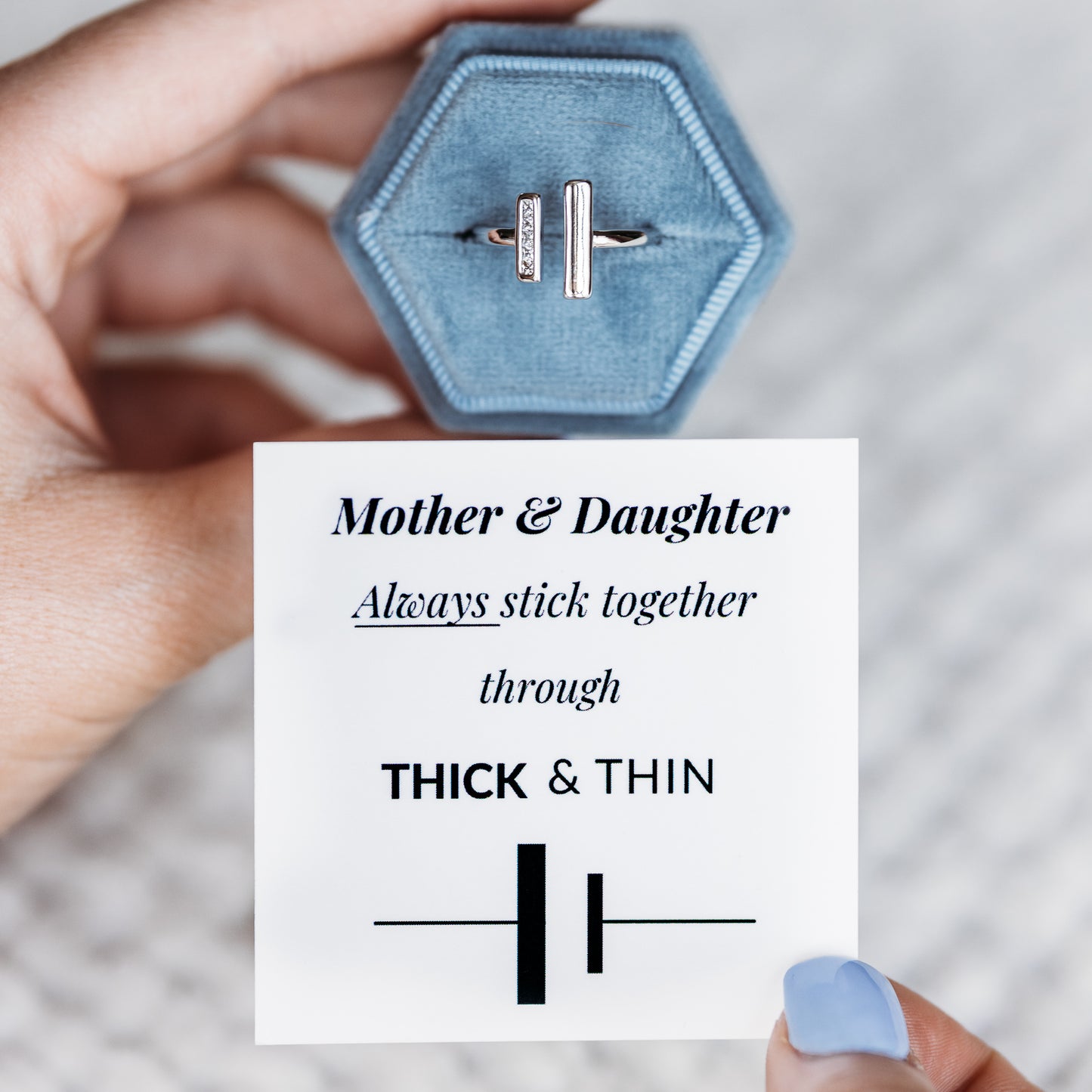 Thick & Thin Ring