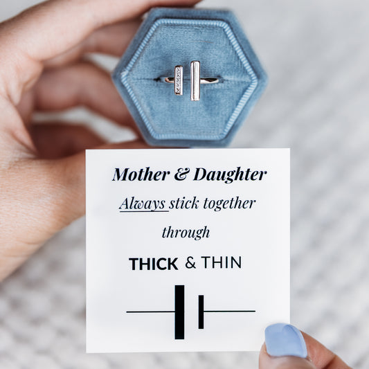 Thick & Thin Ring