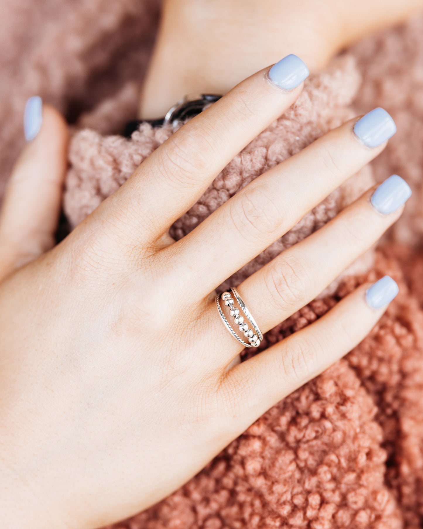 925 Sterling Silver -  Fidget Ring